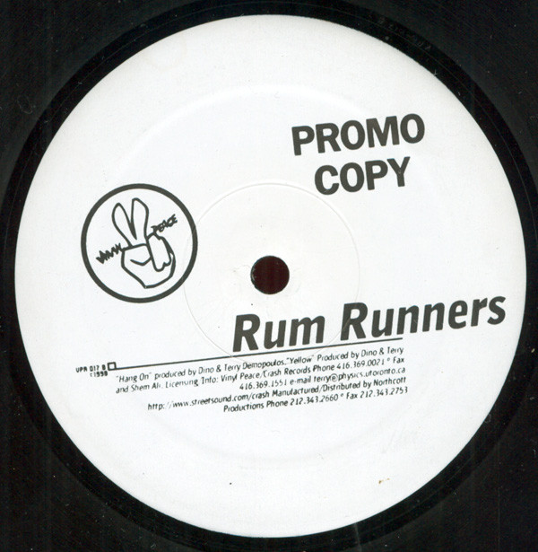 Rum Runners - Hang On | Vinyl Peace (VPR 017)