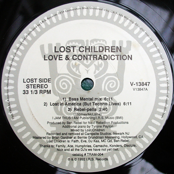 Lost Children - Love & Contradiction | TRIBAL America (V-13847)