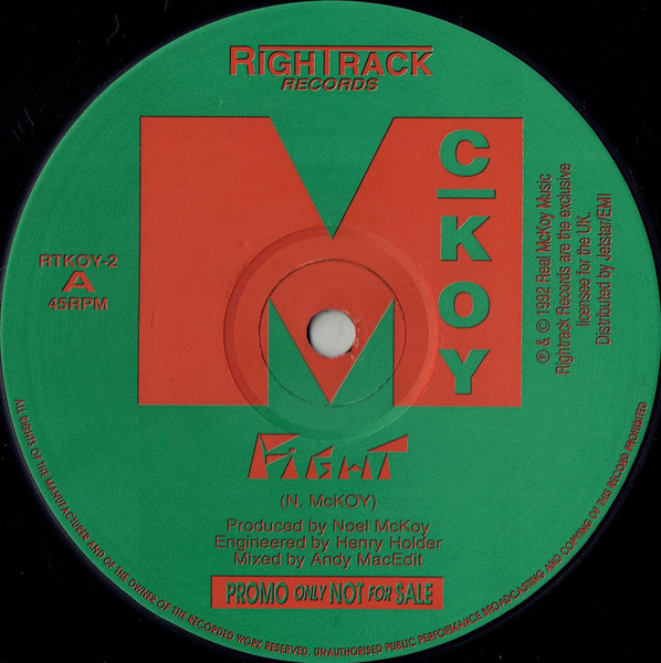 McKoy - Fight | Right Track Records (RTKOY-2) - main McKoy - Fight | Right Track Records (RTKOY-2) - main