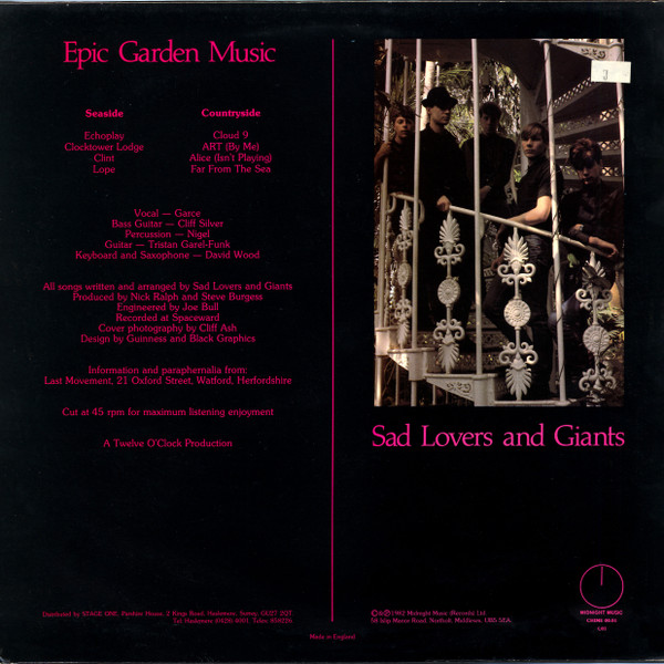 Sad Lovers And Giants - Epic Garden Music | Midnight Music (CHIME 00.01) - 2