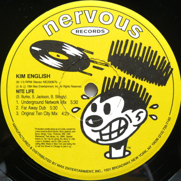 Kim English - Nite Life | Nervous Records (NE 20087) - 2