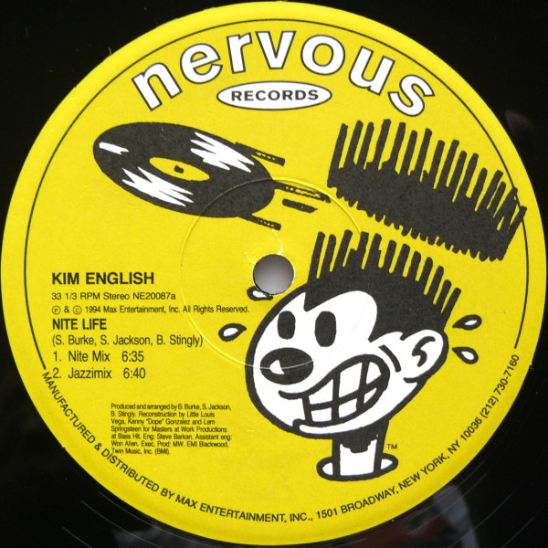 Kim English - Nite Life | Nervous Records (NE 20087) - main
