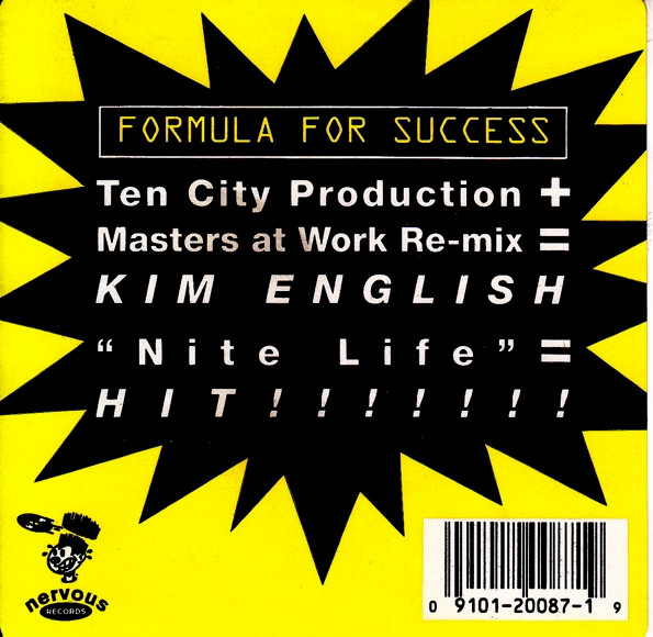 Kim English - Nite Life | Nervous Records (NE 20087) - 3