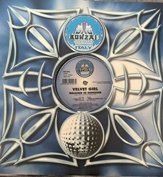 Velvet Girl - Walking In Sunshine | Bonzai Trance Progressive Italy (BTI 076)