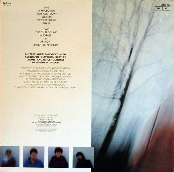 The Cure - Seventeen Seconds | Polydor (2383 574) - 2