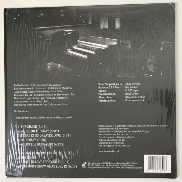 Jules Deelder & Bas van Lier : De Deeldeliers - De Deeldeliers | Embrace Recordings (ERLP003) - 2