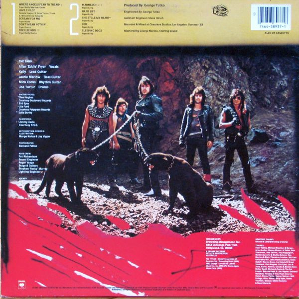 Heaven - Where Angels Fear To Tread | Columbia (FC 38937) - 2 Heaven - Where Angels Fear To Tread | Columbia (FC 38937) - 2