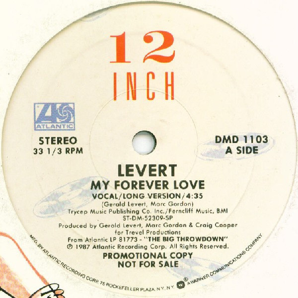 Levert - My Forever Love | Atlantic (DMD 1103)