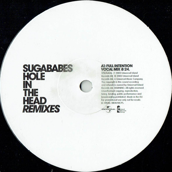 Sugababes - Hole In The Head (Remixes) | Universal (12SUGAX6) - 3 Sugababes - Hole In The Head (Remixes) | Universal (12SUGAX6) - 3