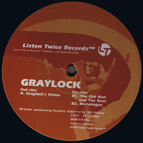 Graylock - Graylock's Vision | Listen Twice Records (LT001)