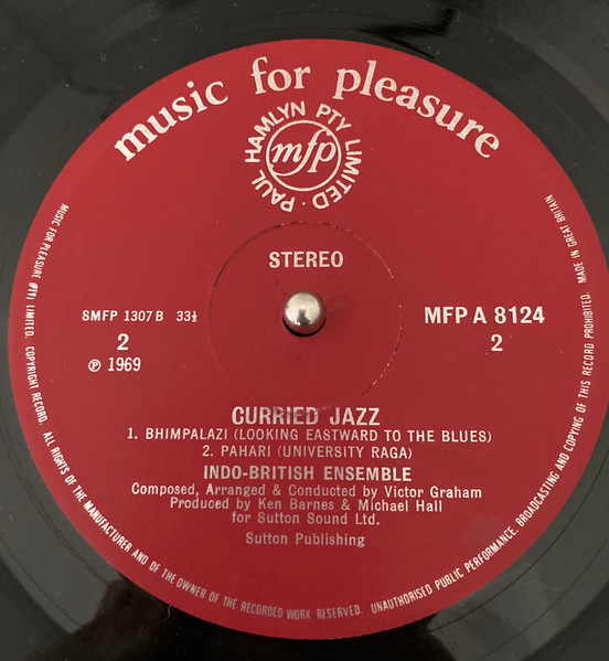 The Indo-British Ensemble - Curried Jazz | Music For Pleasure (MFPA 8124) - 4 The Indo-British Ensemble - Curried Jazz | Music For Pleasure (MFPA 8124) - 4