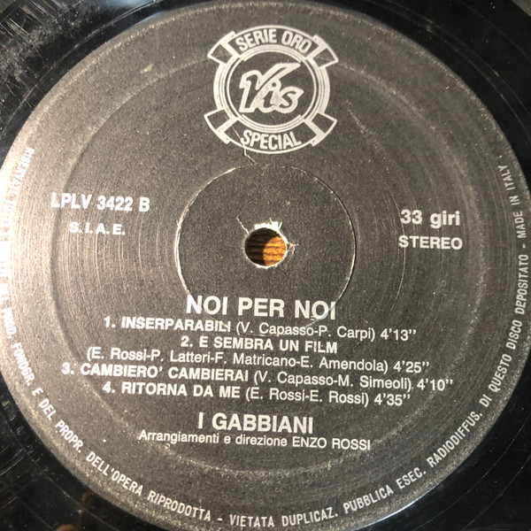 I Gabbiani - Noi Per Noi | Serie Oro Special (LPLV 3422) - 2 I Gabbiani - Noi Per Noi | Serie Oro Special (LPLV 3422) - 2