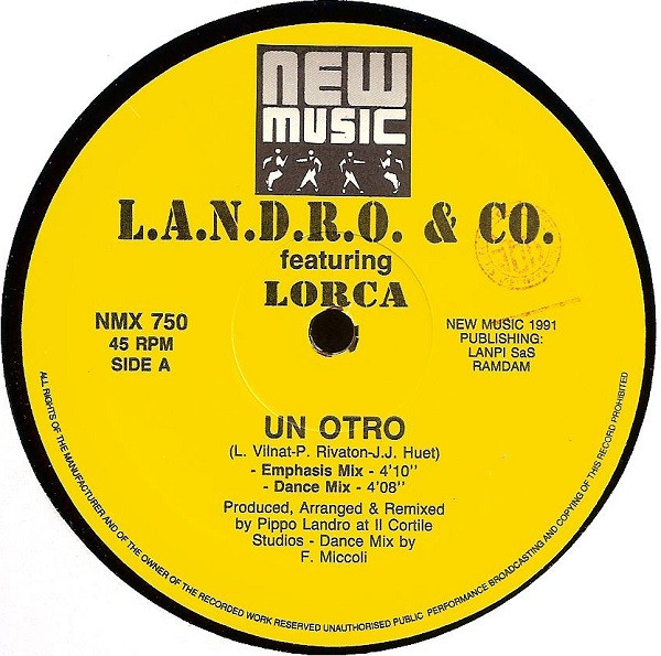 L.A.N.D.R.O. & Co. - Un Otro | New Music International (NMX  750) - 2