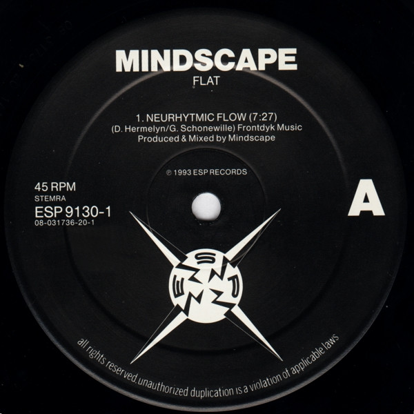 Mindscape - Flat | ESP Records (ESP 9130-1) - 3 Mindscape - Flat | ESP Records (ESP 9130-1) - 3