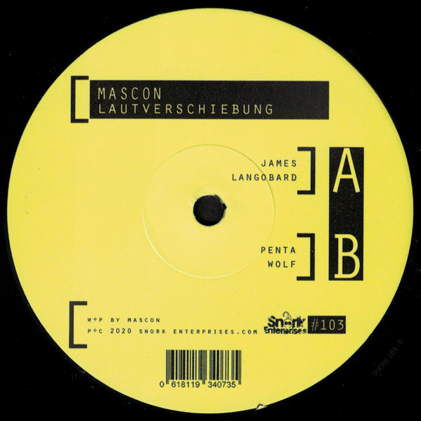 MasCon - Lautverschiebung | Snork Enterprises (SNORK103)