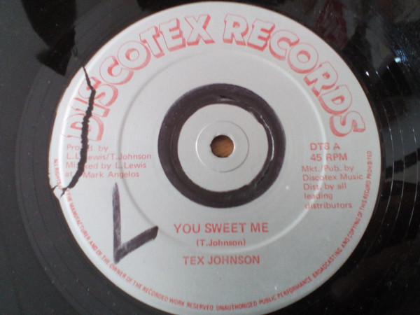 Tex Johnson - You Sweet Me | Discotex Records (DT8) - main