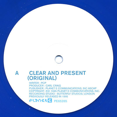 Paperclip People - Clear And Present / Tweakityourself | Planet E (PE65265) - 3