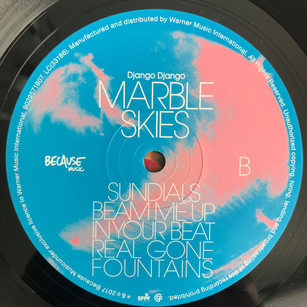 Django Django - Marble Skies | Because Music (BEC 5543135) - 4
