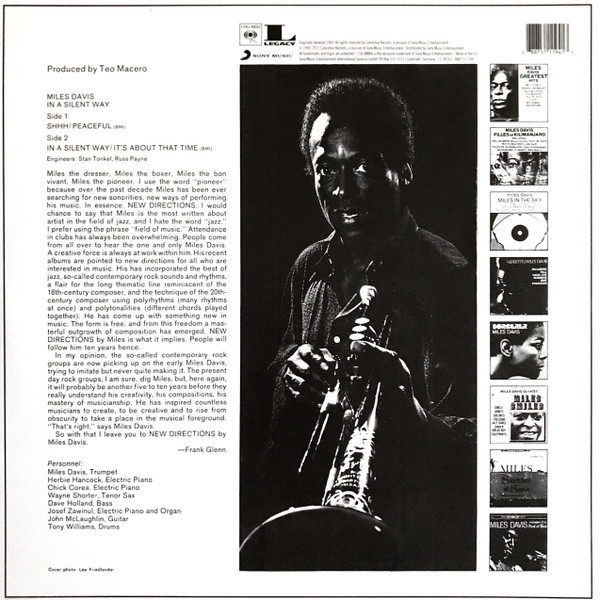 Miles Davis - In A Silent Way | Columbia (88875111941) - 2
