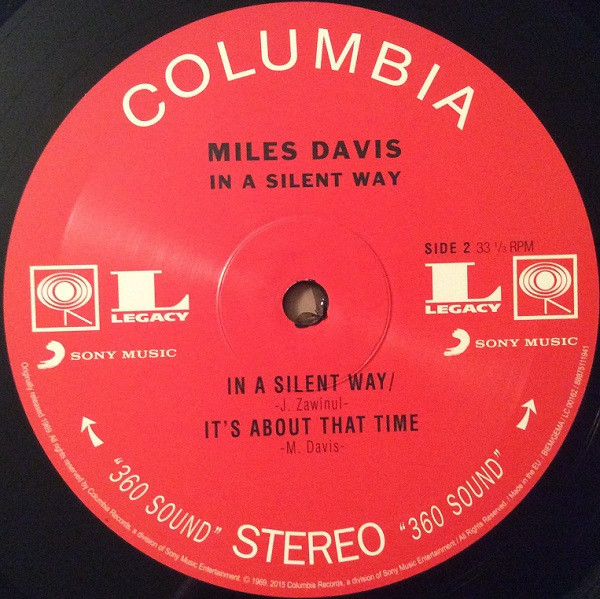 Miles Davis - In A Silent Way | Columbia (88875111941) - 3