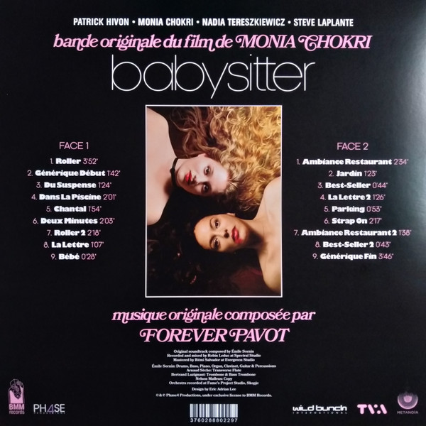 Forever Pavot - Bande Originale Du Film Babysitter | BMM Records (BMM066)