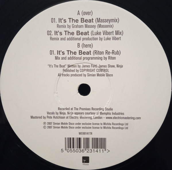 Simian Mobile Disco - It's The Beat (Remixes) | Wichita (WEBB141TR)