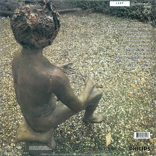 Serge Gainsbourg - L'Homme À Tête De Chou | Philips (548 432-1) - 2