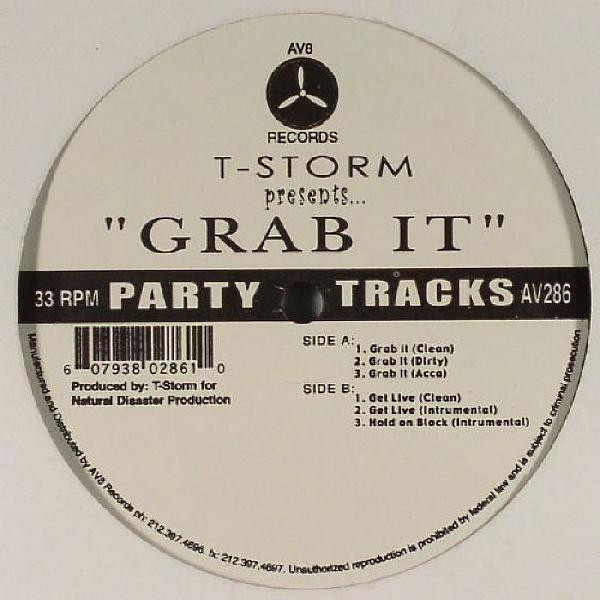 T-Storm - Grab It | AV8 Records (AV286)