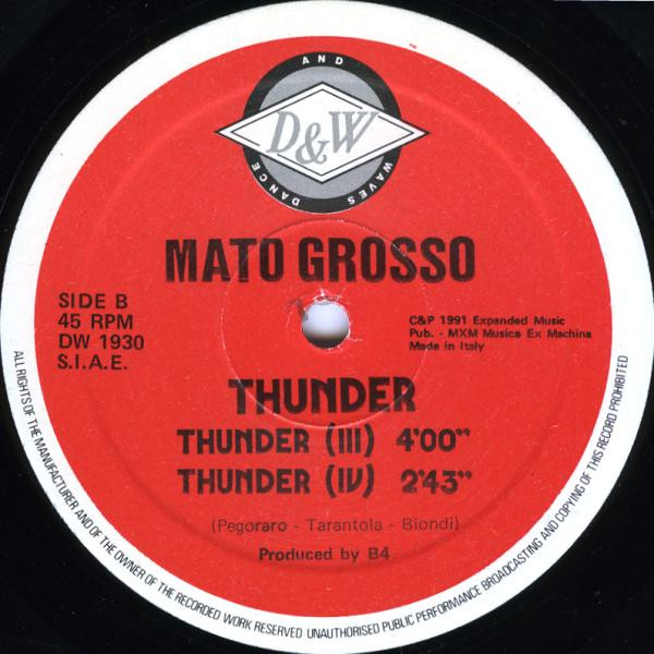Mato Grosso - Thunder | Dance And Waves (DW 1930) - 4