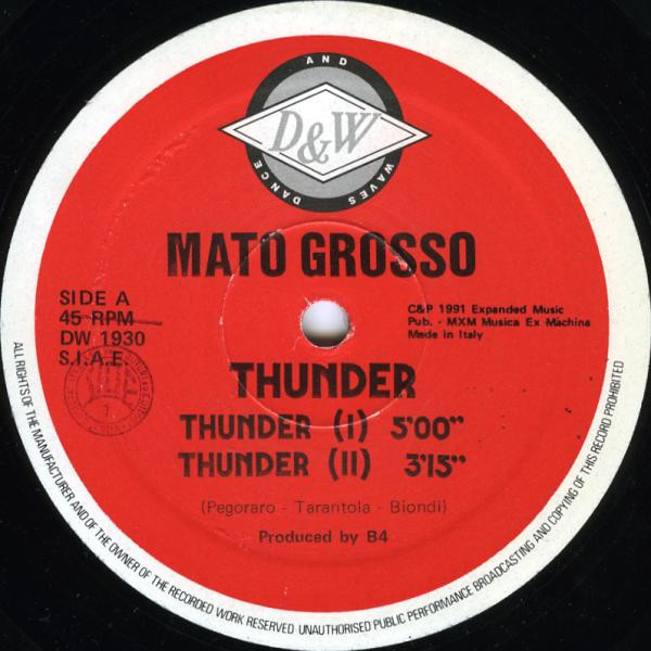 Mato Grosso - Thunder | Dance And Waves (DW 1930) - 3