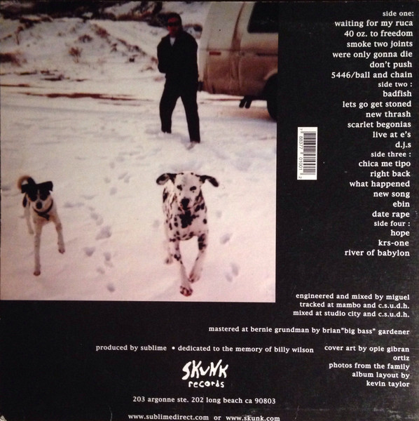 Sublime - 40oz. To Freedom | Skunk Records (SKNK-VNL-100) - 2