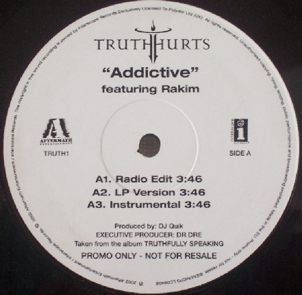 Truth Hurts - Addictive | Interscope Records (TRUTH1) - 2