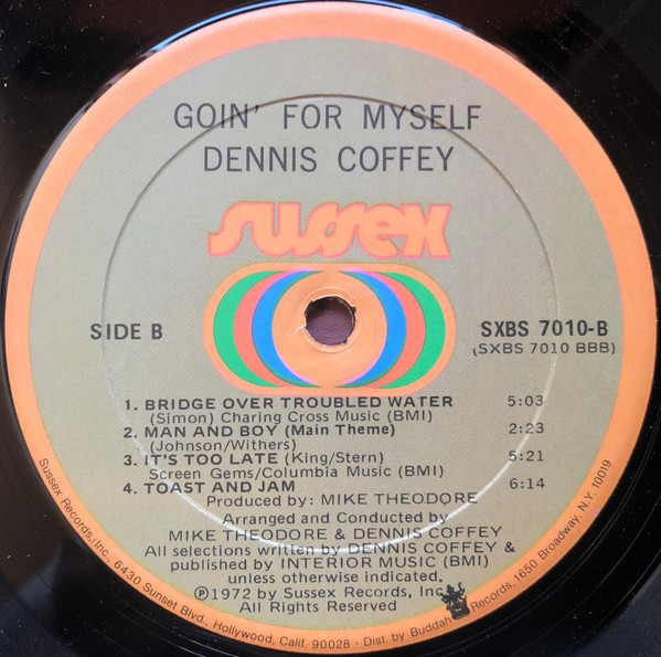 Dennis Coffey - Goin' For Myself | Sussex (SXBS 7010) - 4 Dennis Coffey - Goin' For Myself | Sussex (SXBS 7010) - 4
