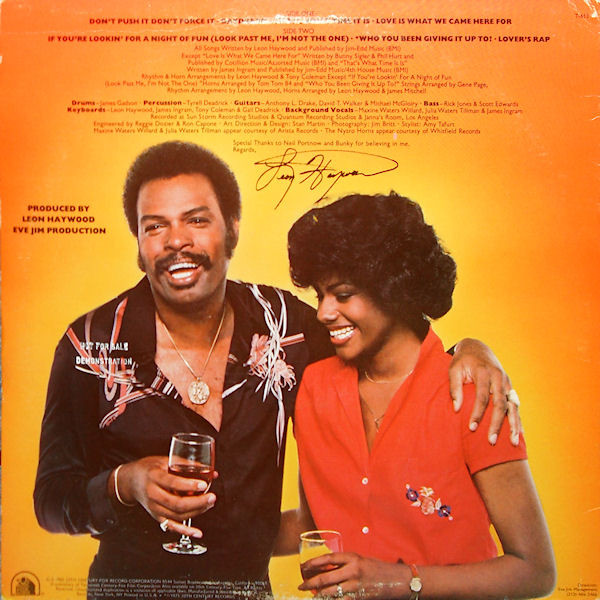 Leon Haywood - Naturally | 20th Century Fox Records (T-613) - 2