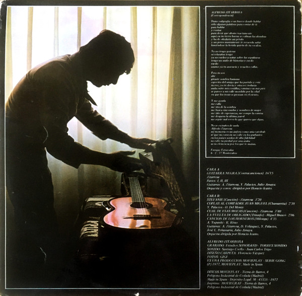 Alfredo Zitarrosa - Guitarra Negra | Movieplay (17.1268/1) - 4