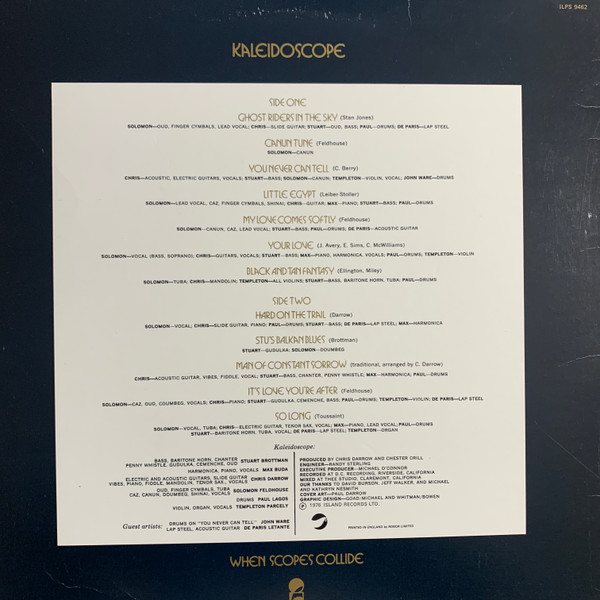 Kaleidoscope - When Scopes Collide | Pacific Arts (ILPS 9462) - 2 Kaleidoscope - When Scopes Collide | Pacific Arts (ILPS 9462) - 2