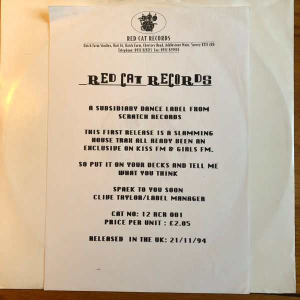 R.M. Project - Rock To The Beat | Red Cat (12 RCR 001) - 2