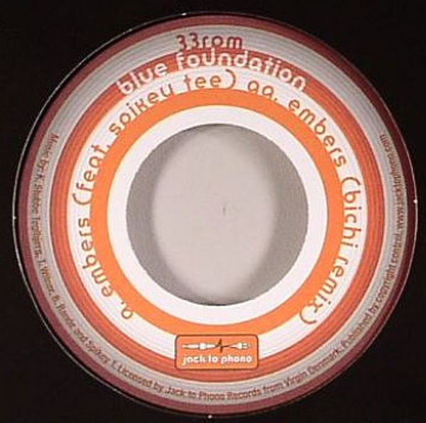 Blue Foundation - Embers | Jack To Phono Records (jtp006)