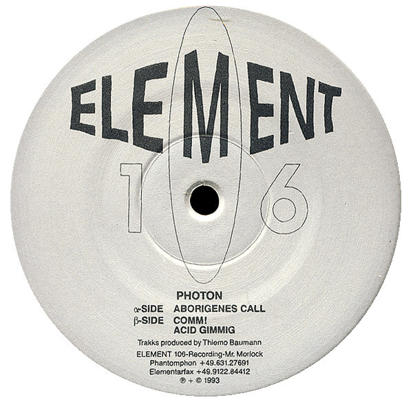 Photon - Aborigenes Call | Element 106 Recording (none)