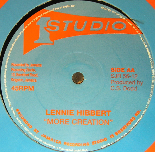 Leroy "Horsemouth" Wallace / Lennie Hibbert - Far Beyond / More Creation | Soul Jazz Records (SJR 56-12) - 2 Leroy "Horsemouth" Wallace / Lennie Hibbert - Far Beyond / More Creation | Soul Jazz Records (SJR 56-12) - 2