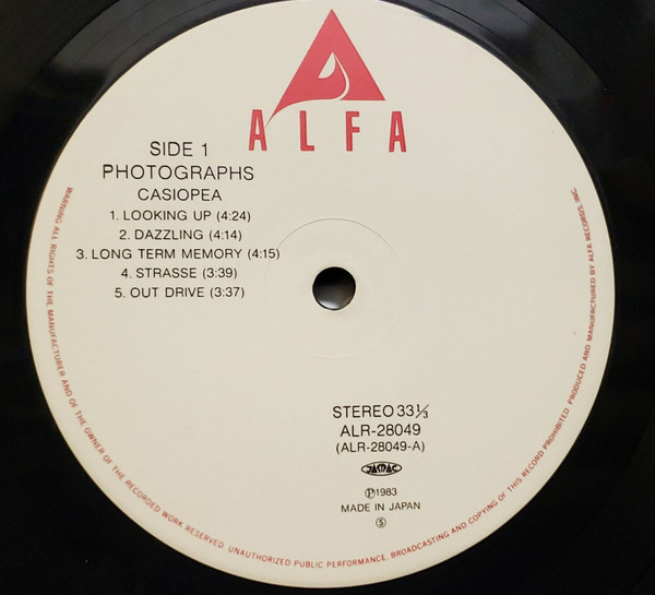 Casiopea - Photographs | Alfa (ALR-28049) - 3