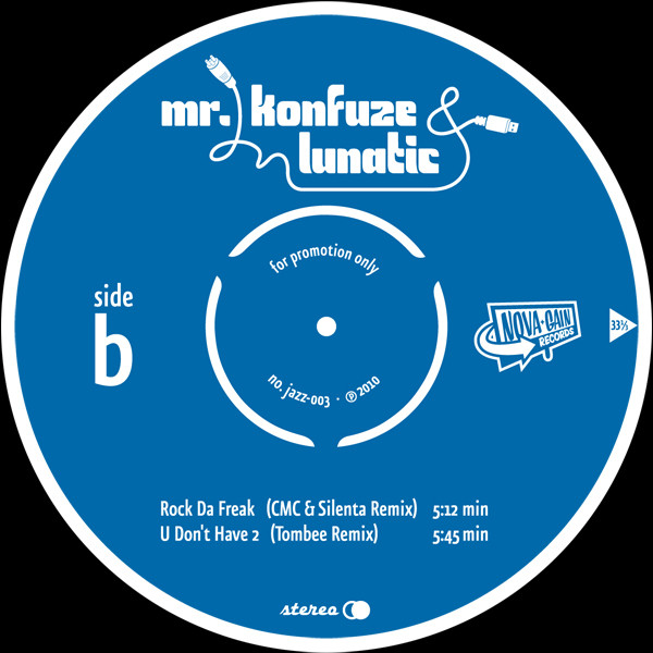 Mr. Konfuze & Lunatic - Don't Wanna Lose It EP | Nova Gain Records (JAZZ-003) - 3