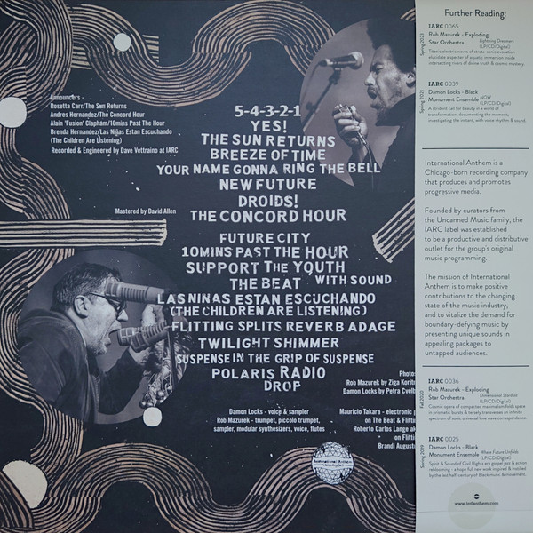 Damon Locks  &  Rob Mazurek - New Future City Radio | International Anthem Recording Company (IARC0068) - 2