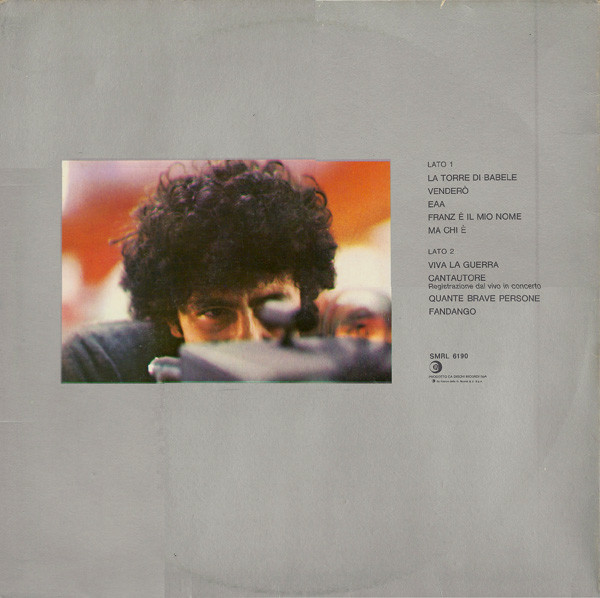 Edoardo Bennato - La Torre Di Babele | Ricordi (SMRL 6190) - 2 Edoardo Bennato - La Torre Di Babele | Ricordi (SMRL 6190) - 2