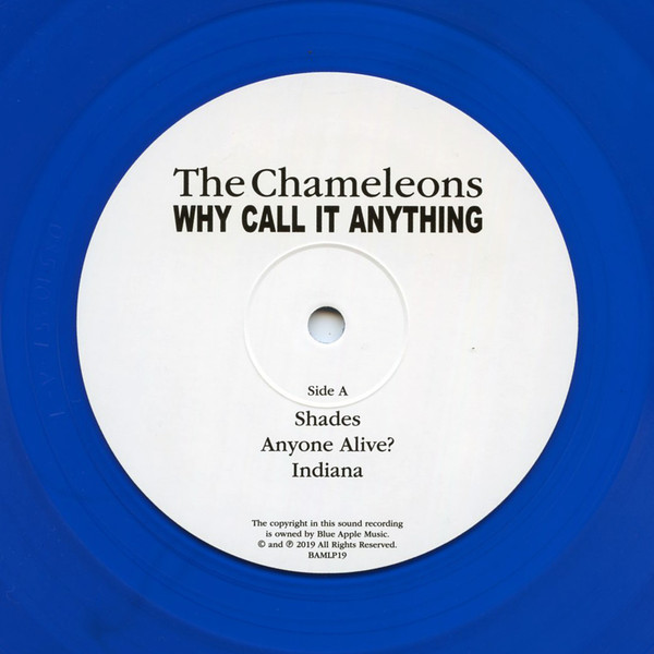 The Chameleons - Why Call It Anything | Blue Apple Music (BAMLP19) - 3