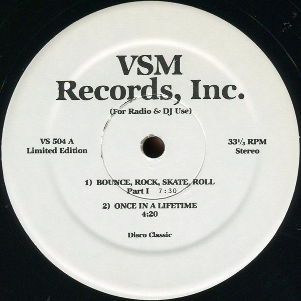 Vaughan Mason / Talking Heads - Bounce, Rock, Skate, Roll / Once In A Lifetime | VSM Records, Inc. (VS 504)