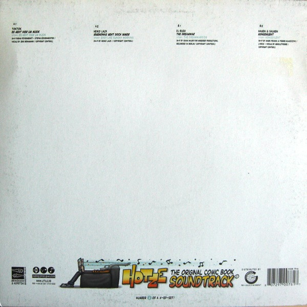Various - Hotze - The Original Comic Book Soundtrack 1 (#2) | Hörspielmusik (HSM 019-6) - 2