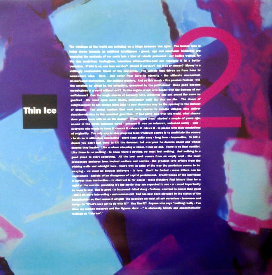 Various - Thin Ice 2: The Second Shiver | Telstar (STAR 2535) - 3 Various - Thin Ice 2: The Second Shiver | Telstar (STAR 2535) - 3