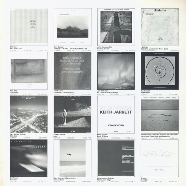 The Bill Frisell Band - Lookout For Hope | ECM Records (ECM 1350) - 3