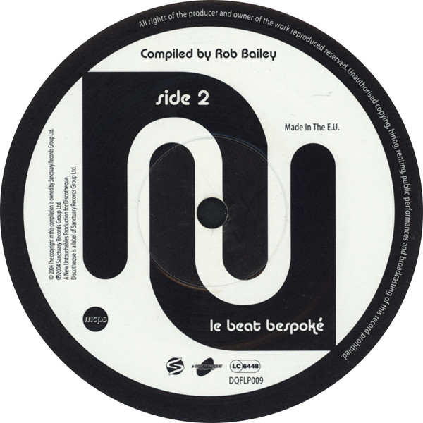 Various - Le Beat Bespoké Volume One (18 Tailor Made Cuts) | Discotheque (DQFLP009) - 4